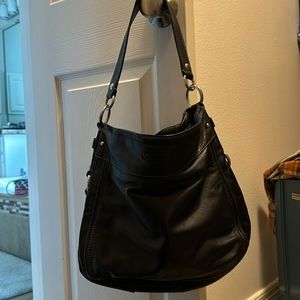 Coach Black Leather Hobo Bag- Great Condition!